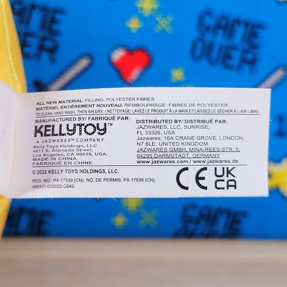 Squishmallow Gideon the Guacamole with Tortilla Chip 14" UltraSoft Food Plush - Picture 9 of 12